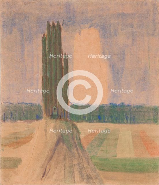 Summer II, 1907. Creator: Ciurlionis, Mikalojus Konstantinas (1875-1911).