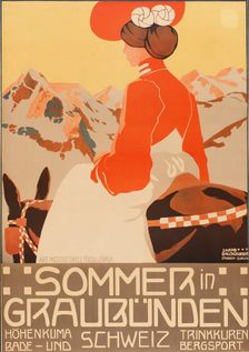 Summer in Graubünden, 1905