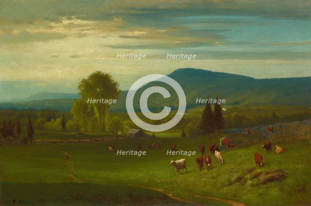 Summer in the Catskills, 1867. Creator: George Inness.