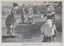Summer in the Country (Appleton's Journal, Vol. I), July 10, 1869. Creator: John Karst