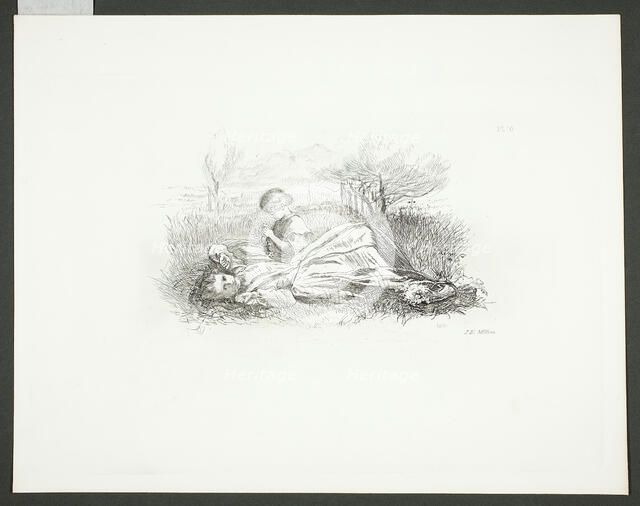 Summer Indolence, 1861. Creator: John Everett Millais.
