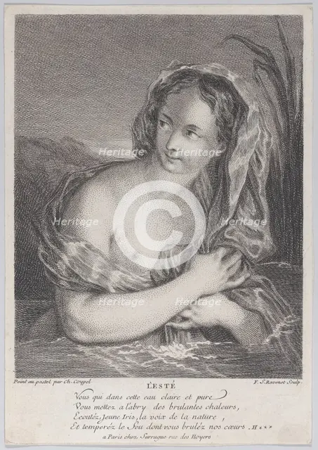Summer (L'Esté), 1742-62. Creator: Simon François Ravenet.