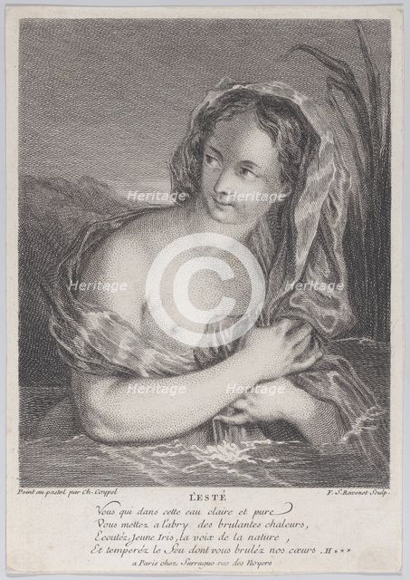 Summer (L'Esté), 1742-62. Creator: Simon François Ravenet.