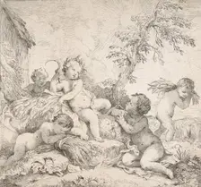 Summer (L'Été), ca. 1735. Creator: Charles-Joseph Natoire