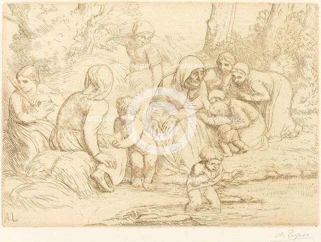 Summer (L'ete). Creator: Alphonse Legros.