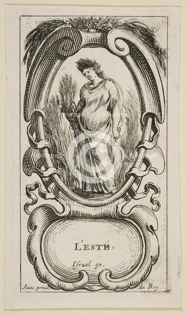 Summer (L'Eté), from 'The Four Seasons', ca. 1641. Creator: Stefano della Bella.