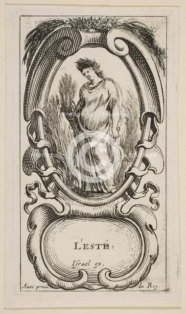 Summer (L'Eté), from 'The Four Seasons', ca. 1641. Creator: Stefano della Bella.