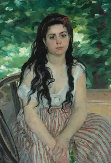 Summer (La Bohémienne), 1868. Artist: Renoir, Pierre Auguste (1841-1919)