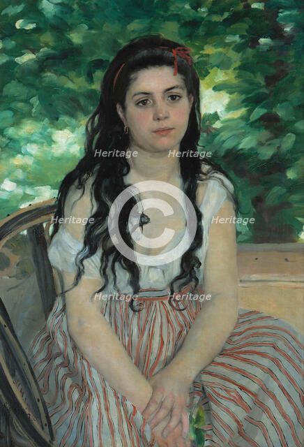 Summer (La Bohémienne), 1868. Artist: Renoir, Pierre Auguste (1841-1919)