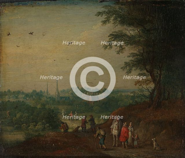 Summer landscape, 17th century. Creator: Peeter Gysels.