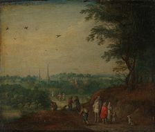 Summer landscape, 17th century. Creator: Peeter Gysels