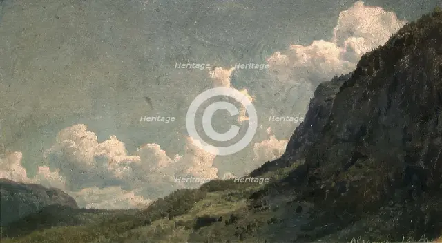 Summer Landscape, 1848. Creator: Hans Gude.