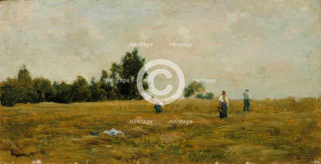 Summer Landscape, 1840-1878. Creator: Charles Francois Daubigny.