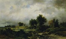 Summer landscape, 1869. Creator: Remigius Adrianus Haanen