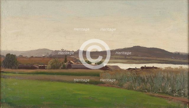 Summer Landscape, 1877. Creator: Fanny Churberg.