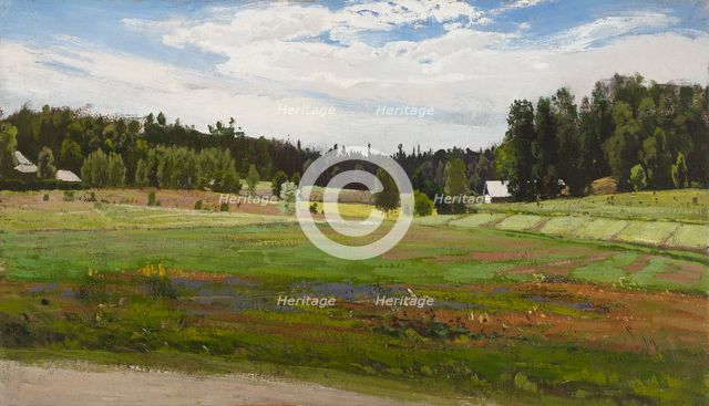 Summer Landscape, 1879. Creator: Fanny Churberg.