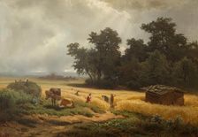 Summer landscape, 1870. Creator: Melchior Fritsch