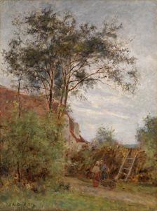 Summer Landscape, 1887-1897. Creator: Julia Stigzelius-de Cock