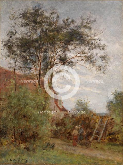 Summer Landscape, 1887-1897. Creator: Julia Stigzelius-de Cock.