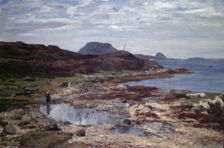 Summer Landscape from Floro; Coastal Landscape from Floro, 1887. Creator: Fredrik Jonas Lucian Botfield Collett