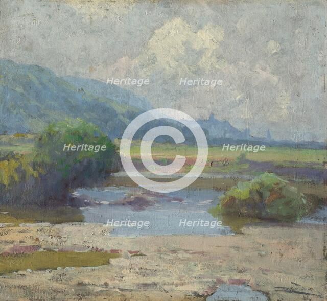 Summer Landscape from Kosice, after 1920. Creator: Ludovit Cordak.