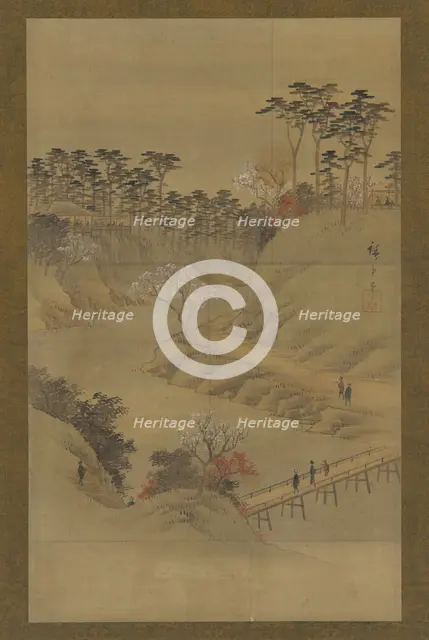 Summer landscape, mid 19th century. Creator: Utagawa Hiroshige II.