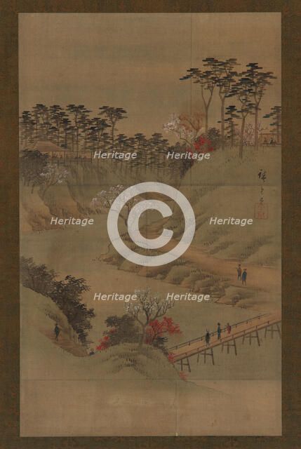 Summer landscape, mid 19th century. Creator: Utagawa Hiroshige II.