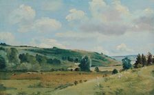Summer Landscape near Dedham, between 1849 and 1855. Creator: Lionel Constable