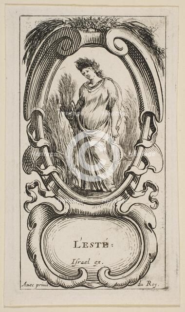 Summer (L'Eté), from 'The Four Seasons', ca. 1641. Creator: Stefano della Bella.