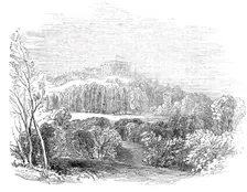 Summer Palace at Wurtemburg - from His Royal Highness Prince Albert's drawing, 1845. Creator: W. J. Linton