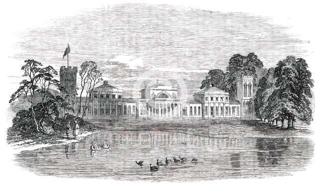 Summer Residence of the Kara...Family, in Tambov, 1150 Versts from St. Petersburgh, 1850. Creator: Unknown.