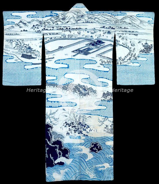 Summer Robe (Yukata), late 19th century. Creator: Unknown.