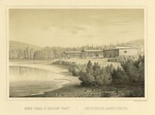 Summer Station on the Route to Okhotsk, 1856. Creator: Ivan Dem'ianovich Bulychev