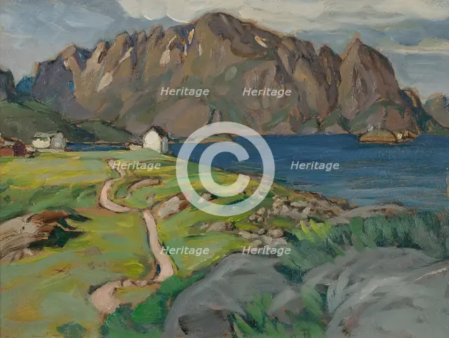 Summer, Store Molla. Study from Lofoten. Creator: Anna Katarina Boberg.