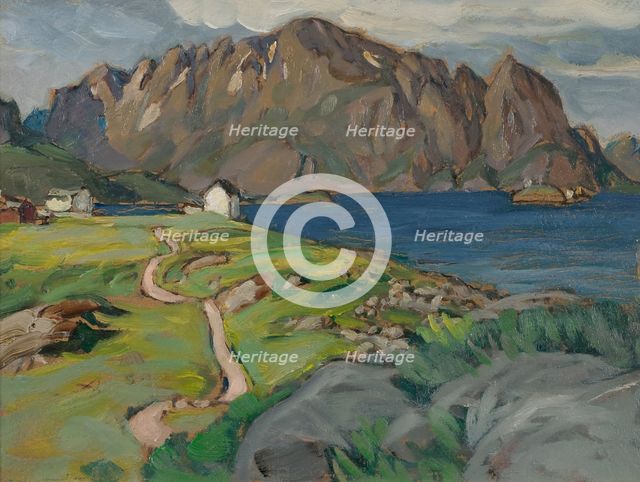 Summer, Store Molla. Study from Lofoten. Creator: Anna Katarina Boberg.