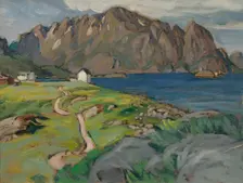 Summer, Store Molla. Study from Lofoten. Creator: Anna Katarina Boberg