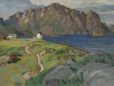 Summer, Store Molla. Study from Lofoten. Creator: Anna Katarina Boberg