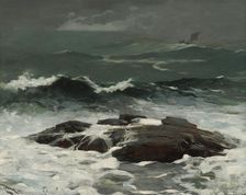 Summer Squall, 1877. Creator: Winslow Homer