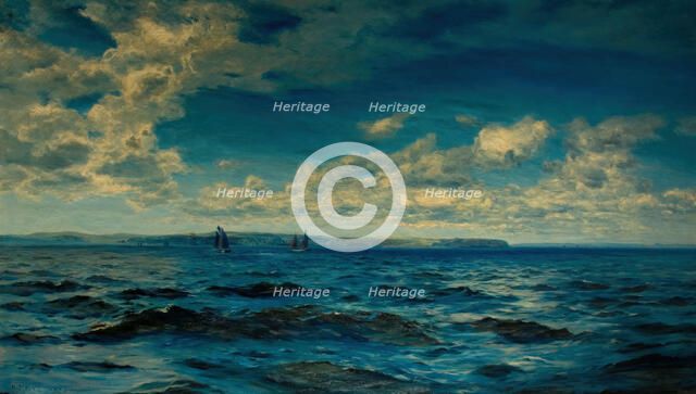 Summer Time Off Cornwall, 1883. Creator: Henry Moore.