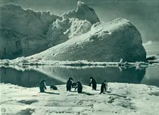 Summer Time - The Ice Opening Up c1910–1913, (1913). Artist: Herbert Ponting