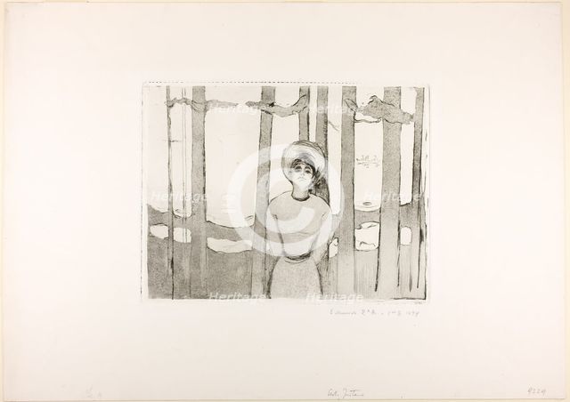 Summernight. The Voice, 1894. Creator: Edvard Munch.