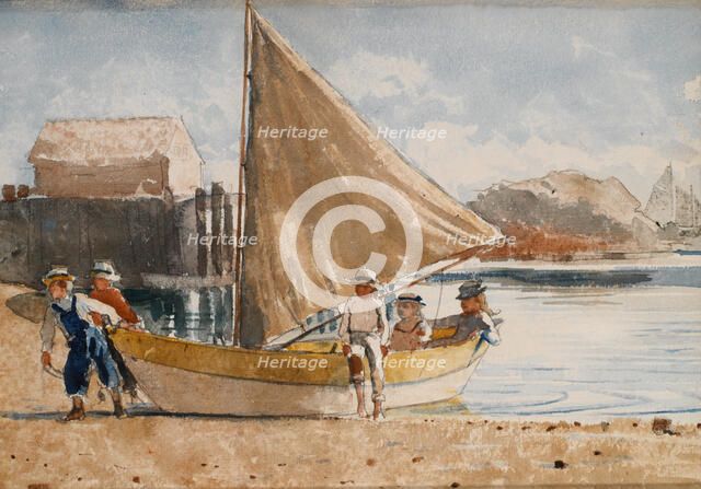 Summertime, 1880. Creator: Winslow Homer.