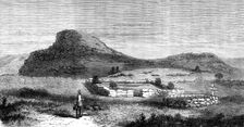 Summit of Majuba Hill,...graves of Captain Maude and soldiers killed in the fight of Feb. 27, 1881. Creator: Unknown