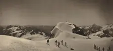Summit of Mont Titlis, Switzerland, 1866. Creator: Adolphe Braun