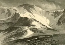 Summit of Gray's Peak 1874. Creator: Meeder & Chubb