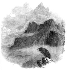 Summit of the Pic du Midi d'Osseau, Pyrenees, 1854. Creator: Mason Jackson