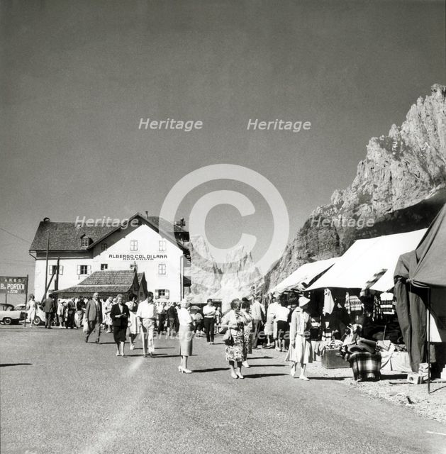 Summit of the Pordoi Pass, Dolomites, Italy, c1955.  Creator: Arthur Charles Kirby Ware.