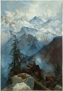 Summit of the Sierras, 1872/75. Creator: Thomas Moran