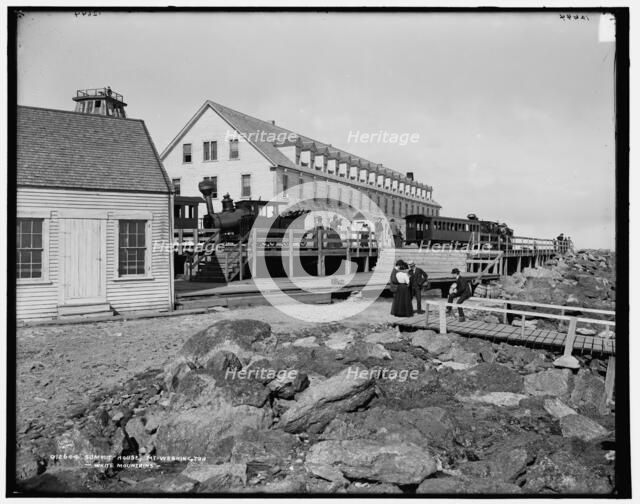 Summit House, Mt. Washington, White Mountains, between 1900 and 1906. Creator: Unknown.