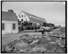 Summit House, Mt. Washington, White Mountains, between 1900 and 1906. Creator: Unknown